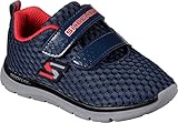 Skechers Infant / Toddler Boys ' skech-liteスプリンターステップスニーカー、海軍 カラー: ブルー