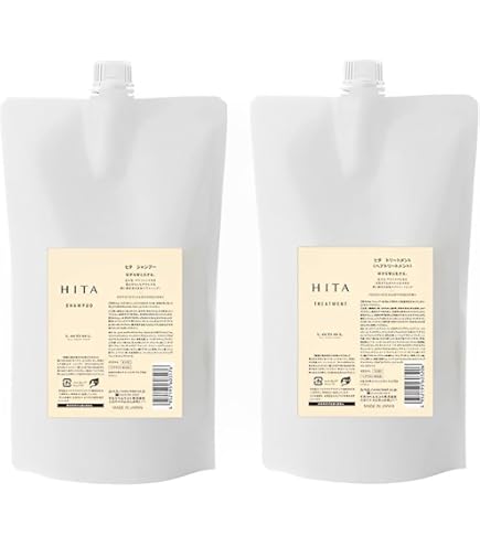 Amazon | ルベル ヒタ HITA シャンプー 800mL + トリートメント 800mL