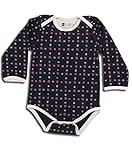 PACT BABY-L/S BODYSUIT-3-6/SPARROW
