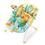 Bright Startsブライトスターツ製　電動バウンサー・サファリ（ベビーラック・ゆりかご）