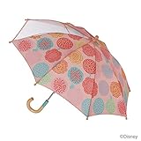 【Disney】【kukka hippo】キッズ・ベビー　キャラクター雨傘　1コマ透明　40cm (バンビ/ビッグフラワー)