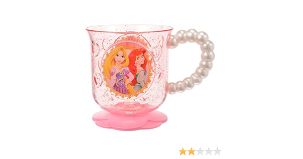 Amazon ディズニーストア 公式 コップ ディズニープリンセス パール Disney ディズニー 子ども用コップ 通販