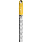 Microplane おろし器 正規輸入品 オリジナルレシピ付き 31.8×3.5×3.3cm ゼスターグレーター プレミアムシリーズ イエロー MP-0614