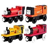 ラーニングカーブ きかんしゃトーマス 木製レール 鉱山鉄道機関車セット 98016