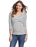 Seraphine セラフィン マタニティトップ Laina ストライプマタニティナーシングトップ3/4スリーブ サイズL ストライプ 授乳対応