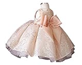 ベビードレス 結婚式 お宮参り 新生児 セレモニードレス 女の子 夏 ピンク 子供ドレス　レース　リボン　80cm 90cm100cm110cm120cm130cm140cm150cm (90)