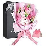 ソープフラワー 花束 ギフト お花 バラ 造花 枯れない花 誕生日 結婚記念日 バレンタイ プレゼント 薔薇 花束 石?花 石?フラワー 贈