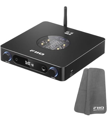 Amazon.co.jp: 《ロゴ入りクロスプレゼント》FIIO DAC内蔵 ヘッドホン