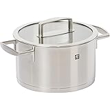 ZWILLING ツヴィリング 「 バイタリティ ストックポット 20cm 3.5L 」ステンレス 深型 両手 寸胴 鍋 底面3層構造 IH対応 食洗器対応【日本正規販売品 】 66463ー200