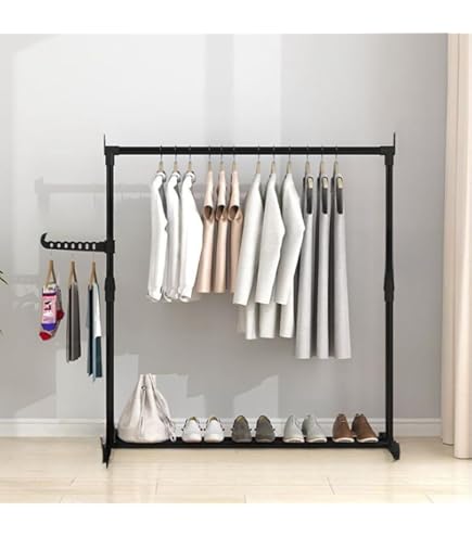 Amazon｜AQRA ハンガー 4層の大容量 ワードローブ 4つの組み立て方法
