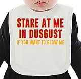 Stare At Me ネクタイを有する有機ビブ Medium