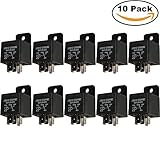ehdisモーターリレー5ピン12 Vコイル40 Amp SPDTモデルno。: jd2912 – 1z-12vdc 40 A 14 VDC、コンタクタリレースイッチ電源、自動スイッチ& Starte