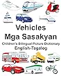 English-Tagalog Vehicles/MGA Sasakyan Children's Bilingual Picture Dictionary