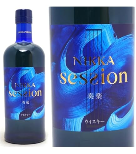Amazon.co.jp: [ギフト] ニッカ セッション 奏楽 箱付き 43度 700ml