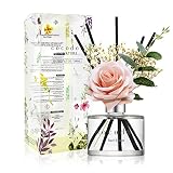 COCODOR ココドール ローズフラワーディフューザーエープリルブリーズ(April Breeze) 200ml リードディフューザー スティック付き ルームフレグランス 芳香剤 部屋用 ギフトプレゼント
