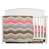 Trend Lab Cocoa Coral 3 Piece Crib Bedding Set, Coral Pink by Trend Lab [並行輸入品]