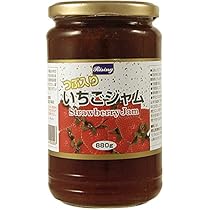 いちごジャムで Amazon | 朝日商事 つぶ入り いちごジャム 880g ×4個 | Rising