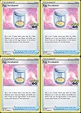エッグインキュベーター 066/078 - ポケモンGO - トレーナーカードロット - プレイセットx4