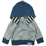 【冬物】OFFICIAL TEAM(オフィシャル チーム) 裏起毛“ANCHOR"パーカートレーナー 80cm /L.GRAY NO.OT-15AW-307