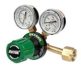 Victor Technologies 0781-9400 G250-150-540 Medium Duty Single Stage Oxygen Regulator, 150 psig Deliv