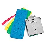 qike Kid Clothes / Tシャツフォルダグリーン/イエロープラスチック折りたたみボード簡単、高速フォルダflip-foldランドリーラックfor Children グリーン