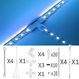 Ledmo 5050 RGB 300個防水規格ip65、LEDストリップライト44キーIRリモートコントローラ、multi-colors、パックの1pc16.4ft / 5 m 300個ストリップライ
