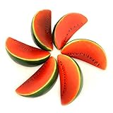 ALEKO 6 afwm装飾リアルな人工フルーツ – Package of 6 Watermelons