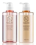 NALOW(ナロウ) シャンプー トリートメント ダメージ集中補修 【ディープモイストタイプ×シャンプートリートメントセット】 (ボトル)