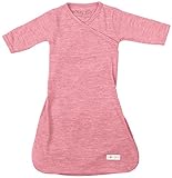 Merino Kids SLEEPWEAR ユニセックス・ベビー US サイズ: 0-3 Months カラー: ピンク
