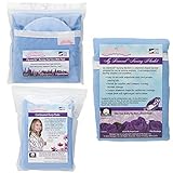 NuAngel Flip and Go Nursing Pad Case with Nursing Blanket and Contoured Burp Pad Set, Blue by NuAnge