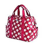 赤、ファッショナブルなWaterProof大容量の赤ちゃんボトルトートバッグ（スター）