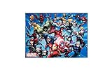 Marvel Avengers子供キッズラグカーペットマット(4 ' 6 " x6 ' 6 ")