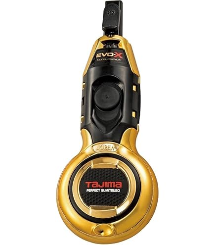 Amazon | タジマ(Tajima) パーフェクト墨つぼ EVOX-S 糸長さ10m