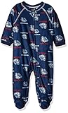NCAA Infant Boys Sleepwear All Over Print Zip Up Coveralls