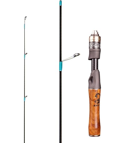Amazon | 魔影 天然木ハンドルのスピニングロッド 5.6フィート