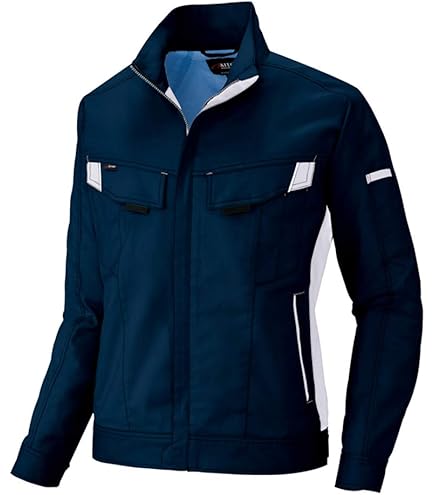 アイトス 全天候型リフレクタージャケット(男女兼用) ネイビー S 56303