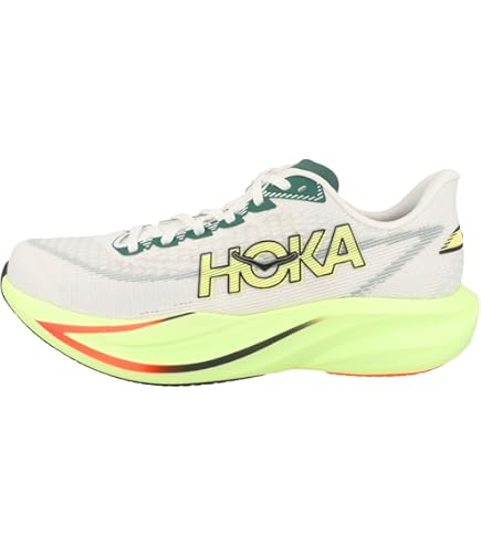 Amazon.co.jp: HOKA ONE ONE(ホカ オネオネ) W MACH 6 WHITE / LETTUCE