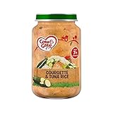 ステージ2瓶ズッキーニ＆マグロリゾット200グラム (Cow & Gate) - Cow & Gate Stage 2 Jar Courgette & Tuna Risotto 200g [並行輸入品