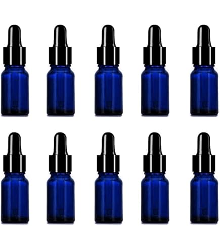 Amazon.co.jp: アロマ遮光瓶 30ml コバルト [ スポイド付きキャップ