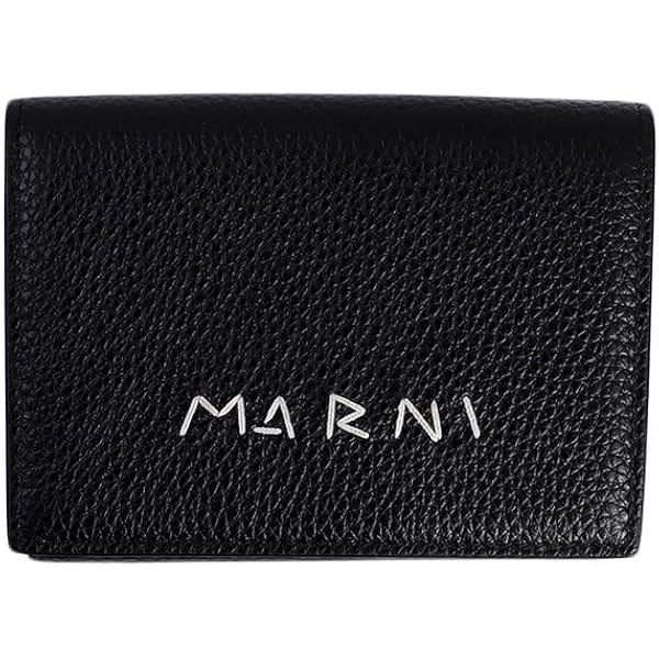 Amazon | [マルニ] 財布 カードケース/コインケース ブラック WALLET