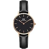 【公式ショップ/2年保証/正規輸入品】ダニエルウェリントン DW 腕時計 レディース Petite Sheffield Black 28mm 時計 ウオッチ ブランド おしゃれ 人気 かわいい 革 ブラック プレゼント シンプル