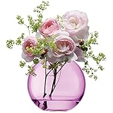 G1161-11-348 POLKA VASE ROSE PINK TLA2354