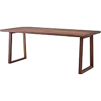 Amazon｜アリスB ダイニングテーブル 180cm 単品 4人掛け 5人 6