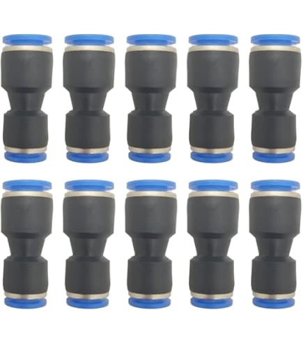TAILONZ PNEUMATIC 6mm OD Tee Plastic Push to Connect