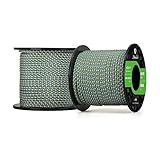 Abma Cord パラコード 2mm 1芯 耐荷重45kg 100%ナイロン 30M - ダークブルー＆ゴールデンイエロー