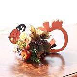 山久 ハロウィン飾りに好適。パンプキンアートフラワーアレンジ 1309-0478 【CT触媒加工】【シルクフラワー】【造花】