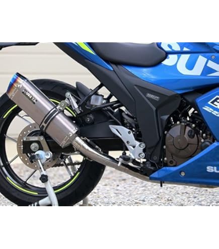 Amazon | ダブルアールズ JMCA フルエキゾースト SS-OVAL F-BLACK