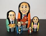 宮崎県知事　東国原マトリョーシカ　『宮崎県の特産物』　5個組