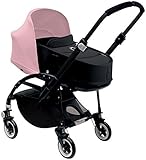 Bugaboo Bee3 Stroller & Bassinet - Soft Pink - Black - Black by Bugaboo [並行輸入品]