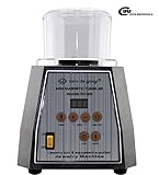 CGOLDENWALL　磁気バレル研磨機　タイマー付　600ｇ正反転可能な強磁気ポリッシャー デジタル表示　バリ除去　金属磨き シルバー磨き 銀磨き ジュエリー工具 (110V)
